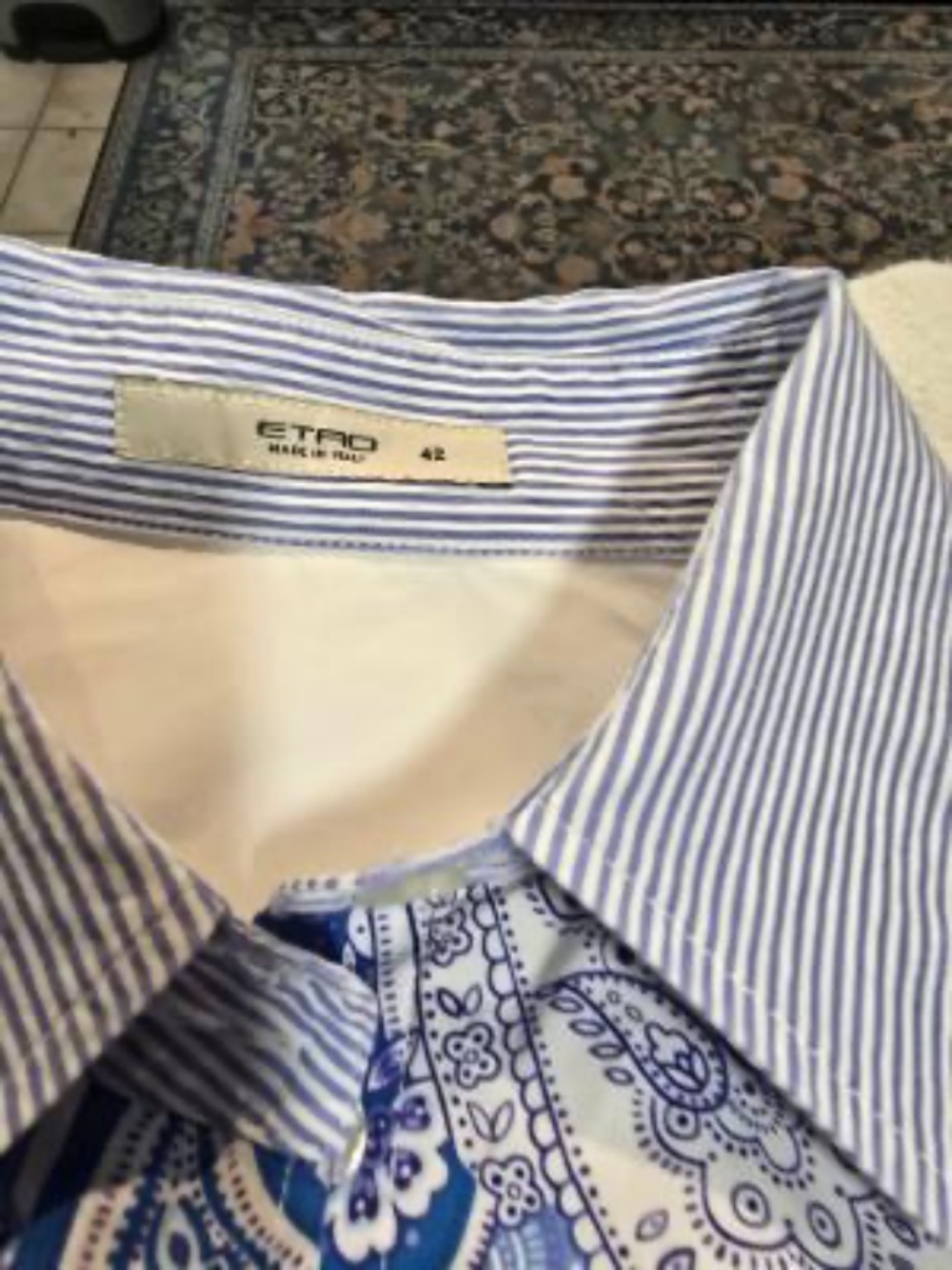 ETRO cotton button down  blouse - Picture 4 of 7